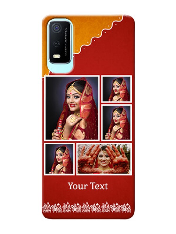 Custom Vivo Y3s customized phone cases: Wedding Pic Upload Design