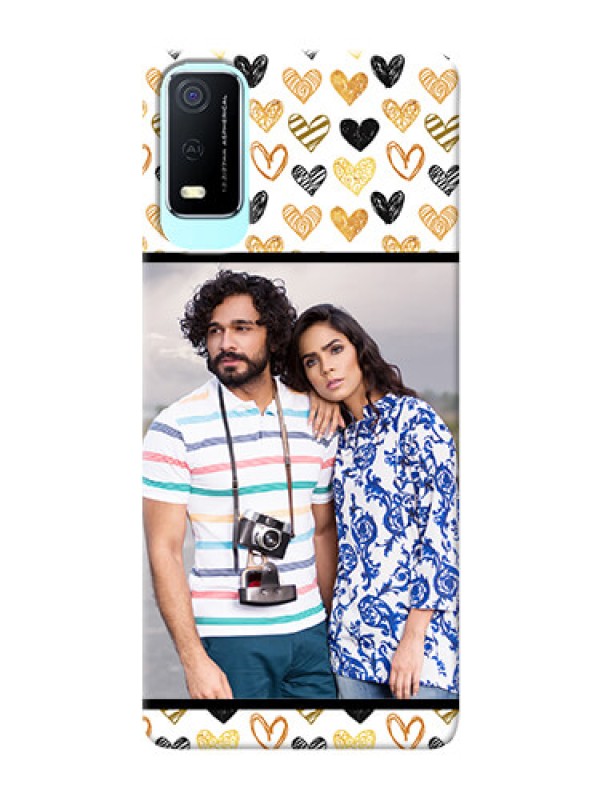 Custom Vivo Y3s Personalized Mobile Cases: Love Symbol Design
