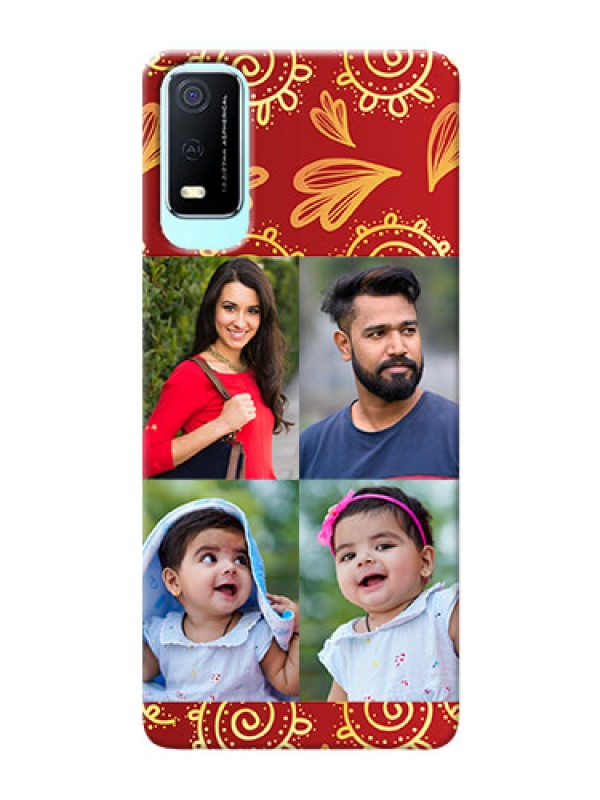 Custom Vivo Y3s Mobile Phone Cases: 4 Image Traditional Design