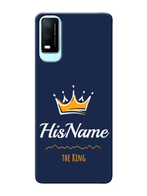 Custom Vivo Y3s King Phone Case with Name
