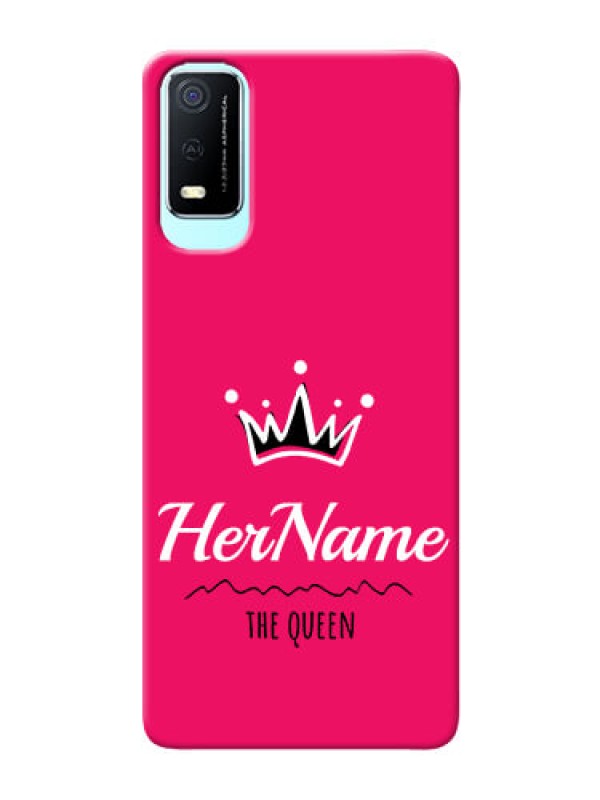 Custom Vivo Y3s Queen Phone Case with Name