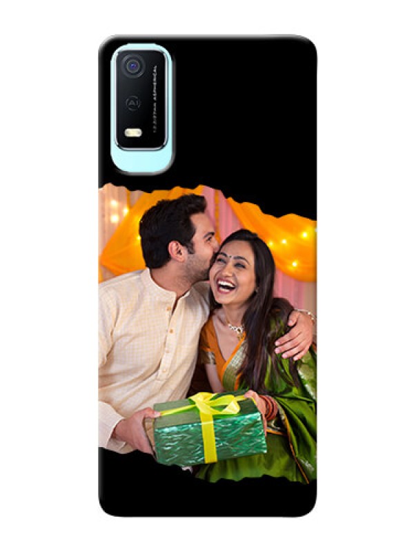 Custom Vivo Y3S Custom Phone Covers: Tear-off Design