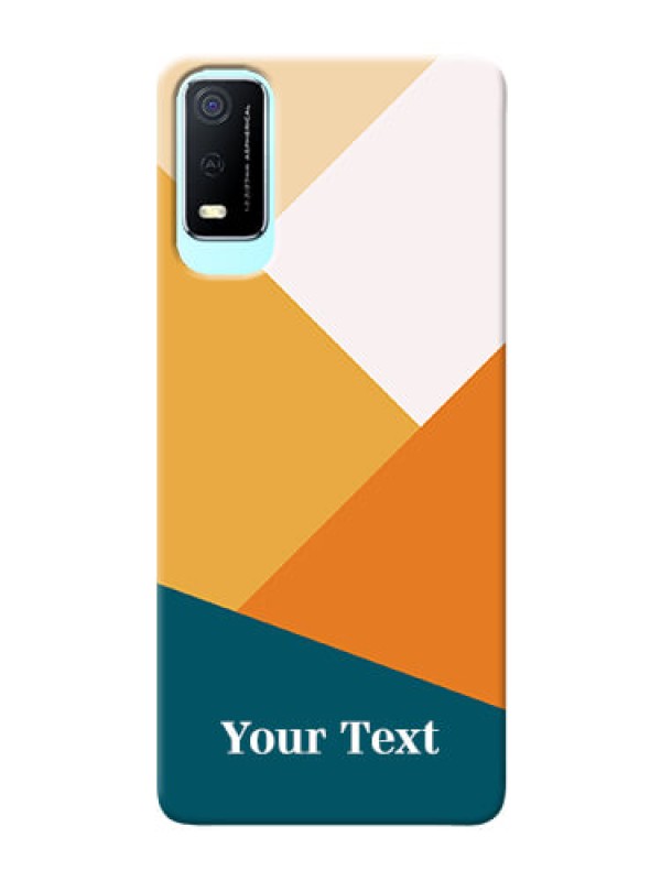 Custom Vivo Y3S Custom Phone Cases: Stacked Multi-colour Design