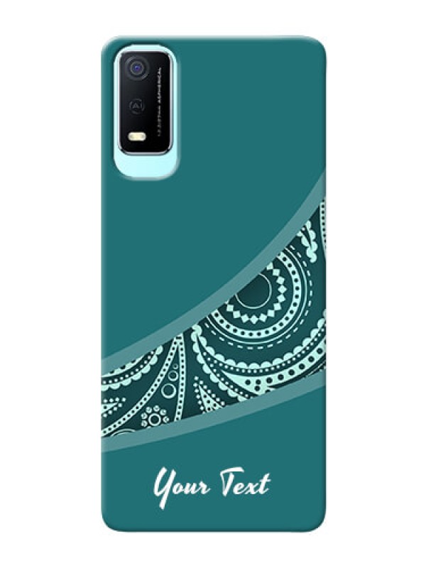 Custom Vivo Y3S Custom Phone Covers: semi visible floral Design