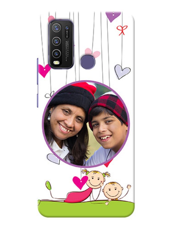 Custom Vivo Y50 Mobile Cases: Cute Kids Phone Case Design