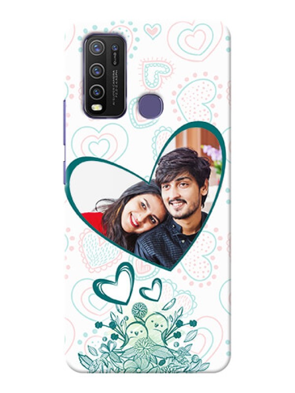 Custom Vivo Y50 Personalized Mobile Cases: Premium Couple Design