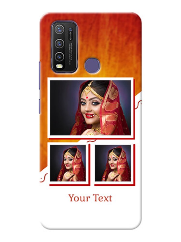 Custom Vivo Y50 Personalised Phone Cases: Wedding Memories Design  