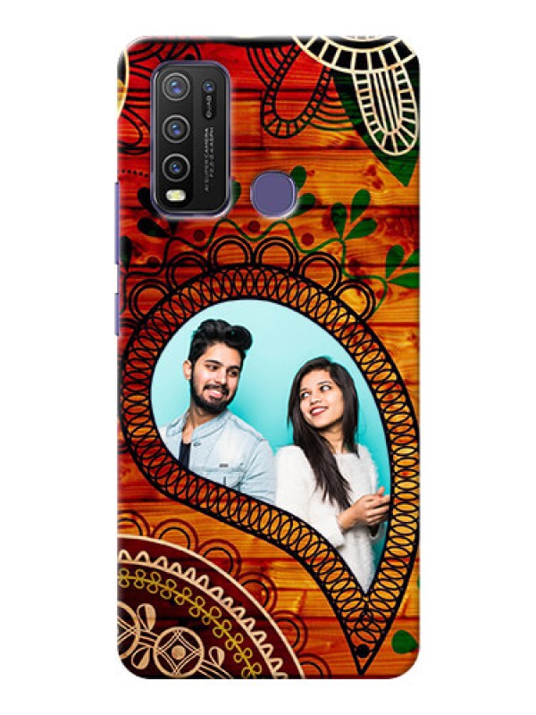 Custom Vivo Y50 custom mobile cases: Abstract Colorful Design