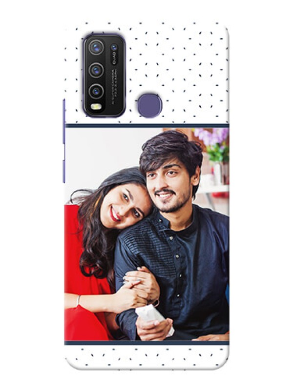Custom Vivo Y50 Personalized Phone Cases: Premium Dot Design