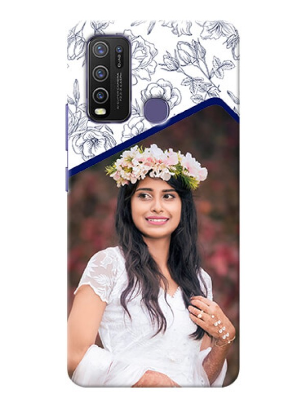Custom Vivo Y50 Phone Cases: Premium Floral Design