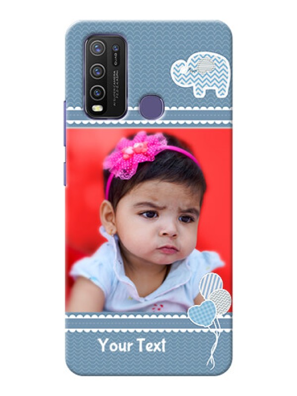 Custom Vivo Y50 Custom Phone Covers with Kids Pattern Design