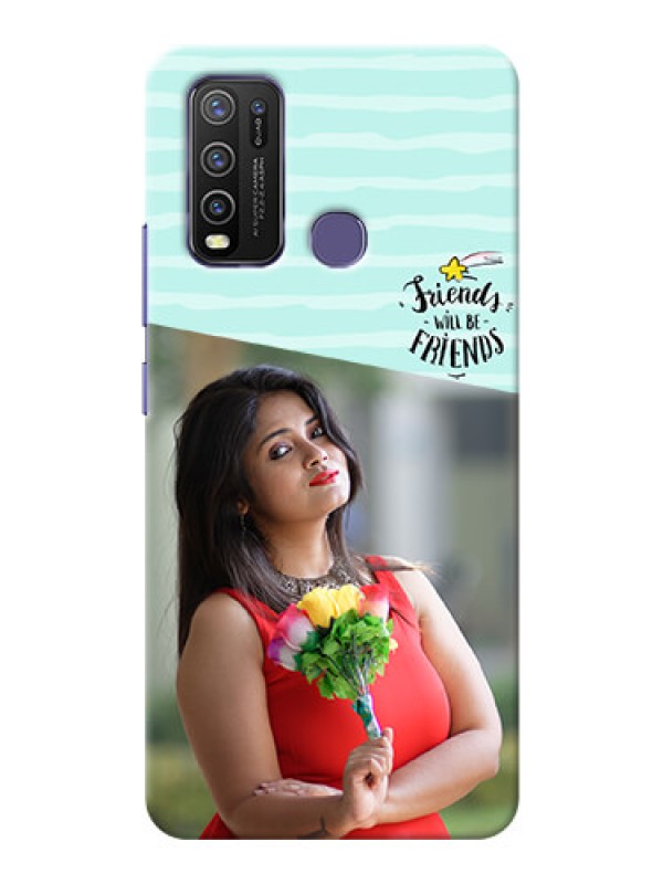 Custom Vivo Y50 Mobile Back Covers: Friends Picture Icon Design