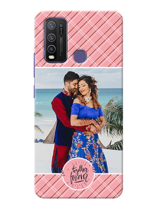 Custom Vivo Y50 Mobile Covers Online: Together Forever Design