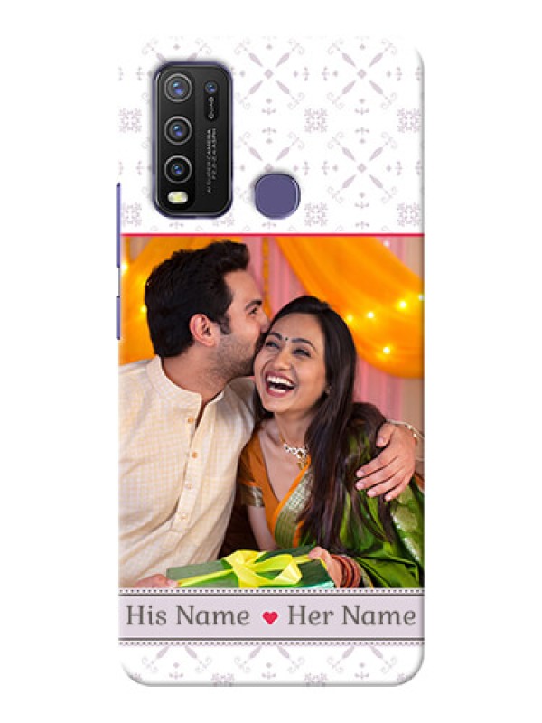 Custom Vivo Y50 Phone Cases with Photo and Ethnic Design