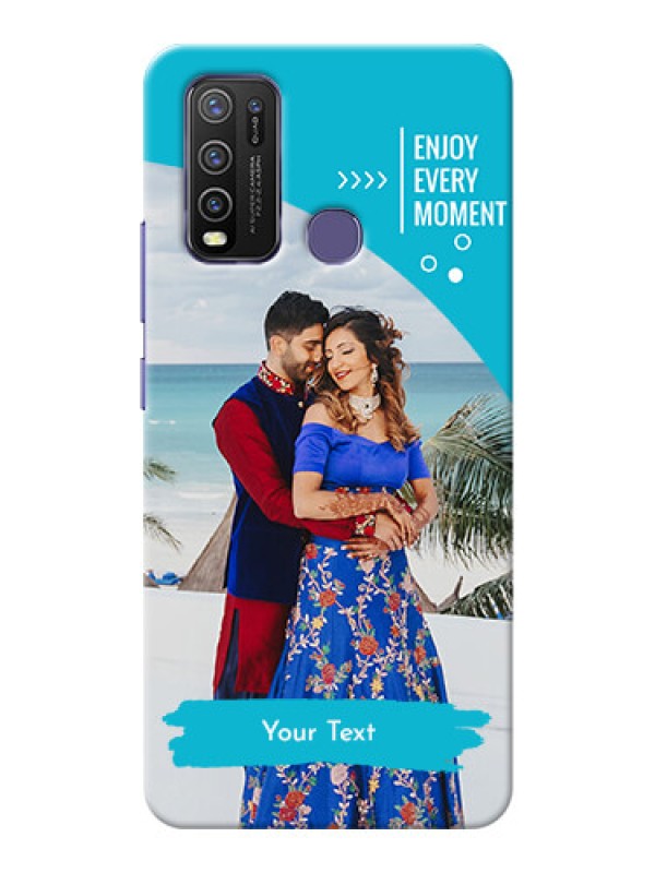 Custom Vivo Y50 Personalized Phone Covers: Happy Moment Design