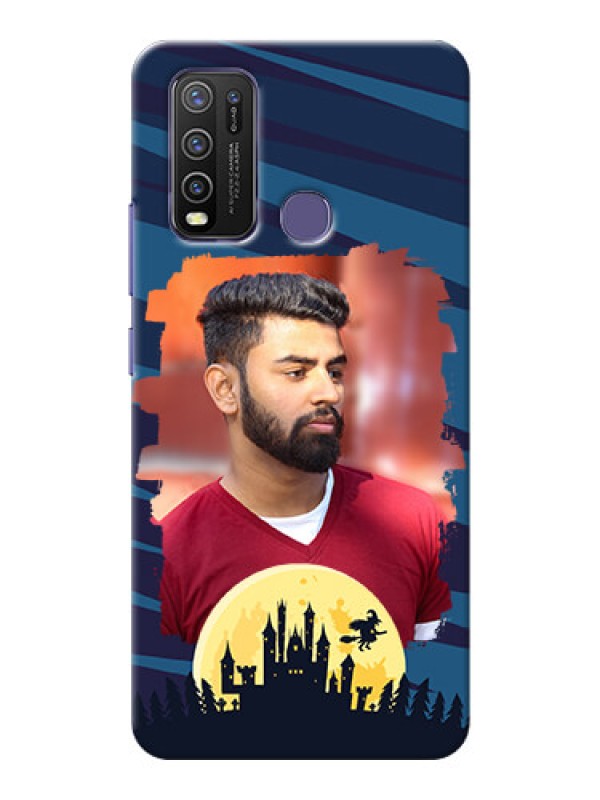 Custom Vivo Y50 Back Covers: Halloween Witch Design 