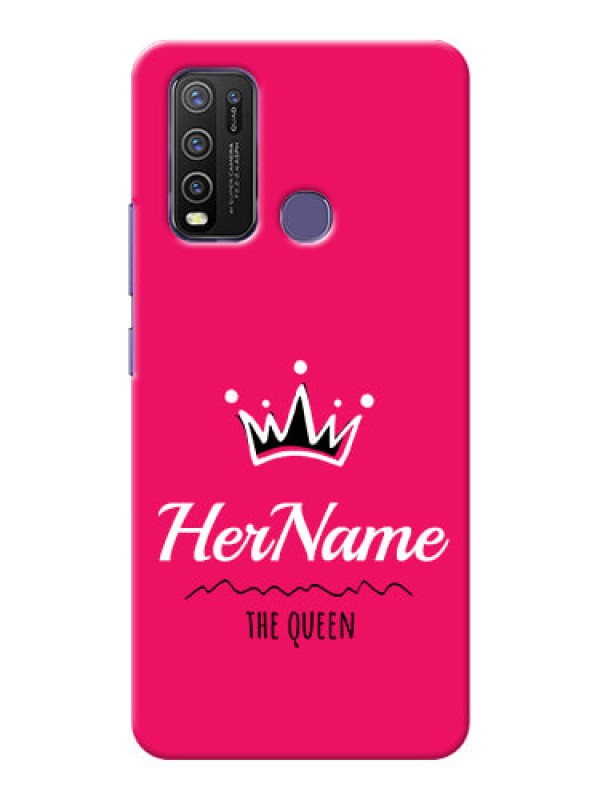 Custom Vivo Y50 Queen Phone Case with Name