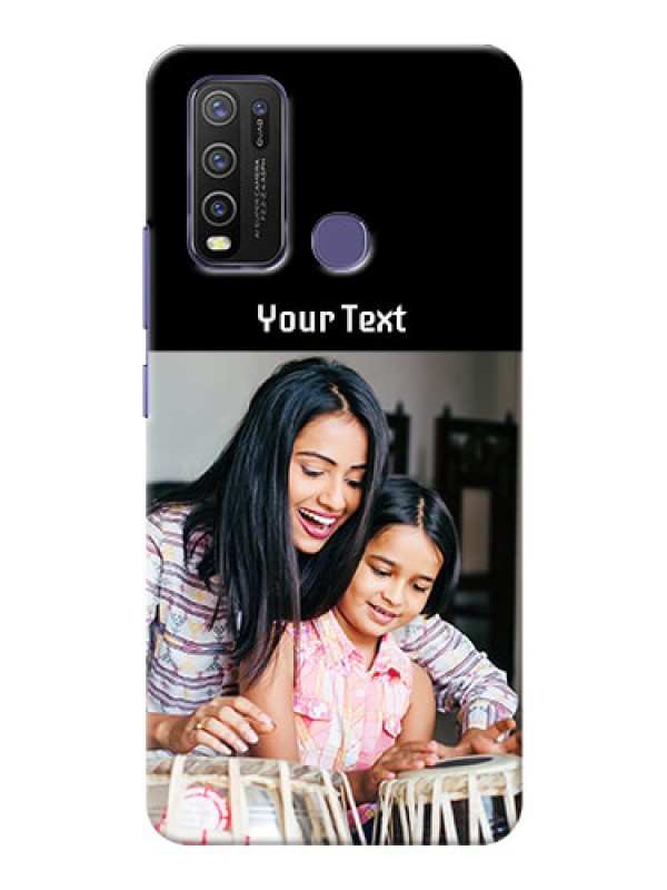 Custom Vivo Y50 Photo with Name on Phone Case