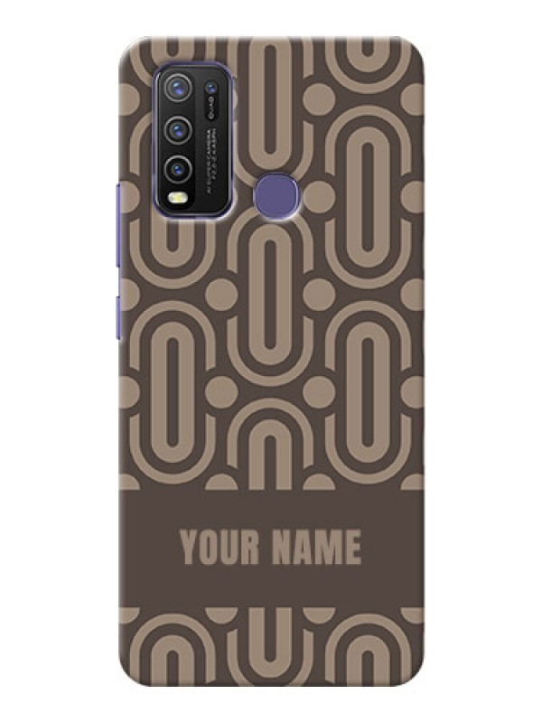 Custom Vivo Y50 Custom Phone Covers: Captivating Zero Pattern Design