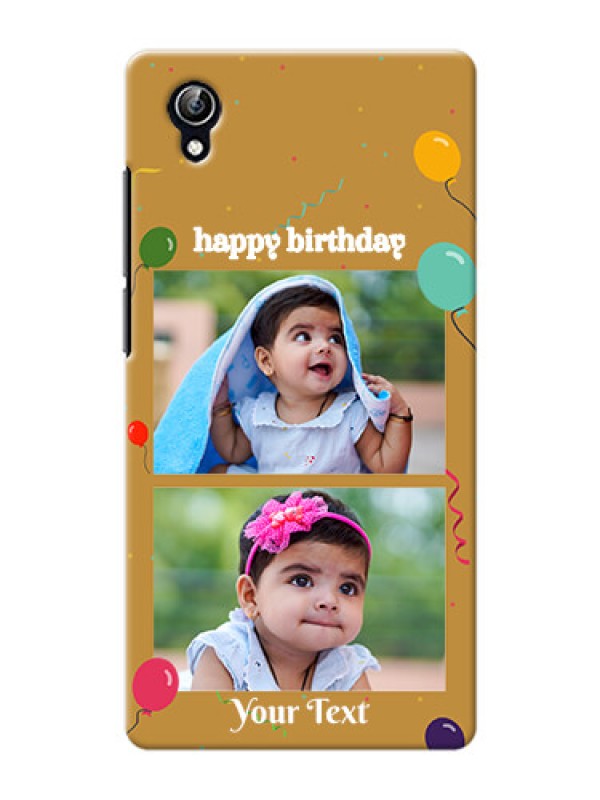Custom Vivo Y51L 2 image holder with birthday celebrations Design