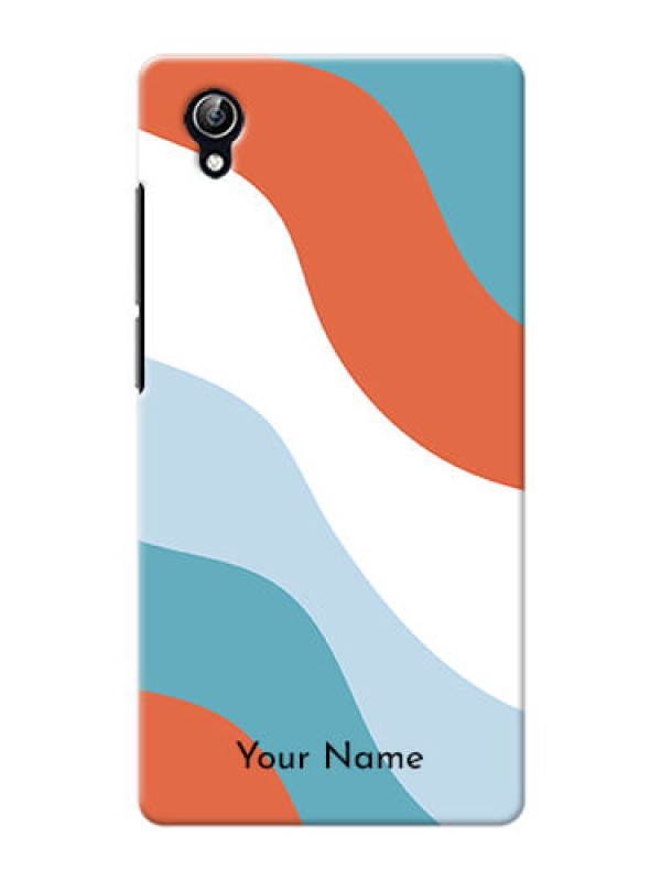 Custom Vivo Y51 L Mobile Back Covers: coloured Waves Design
