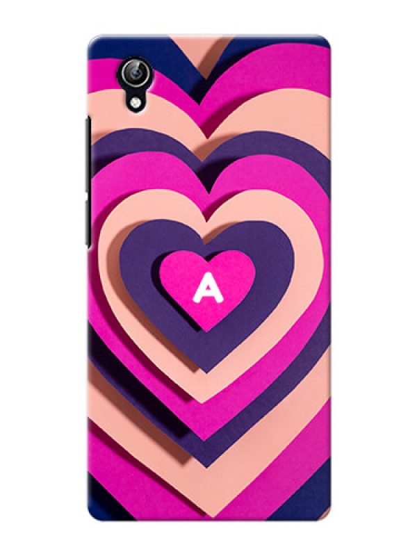 Custom Vivo Y51 L Custom Mobile Case with Cute Heart Pattern Design