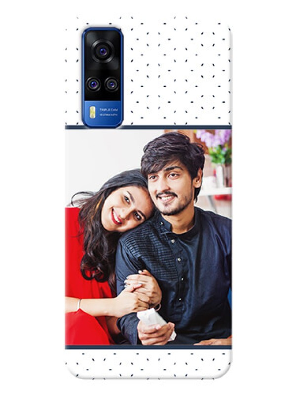 Custom Vivo Y51 Personalized Phone Cases: Premium Dot Design