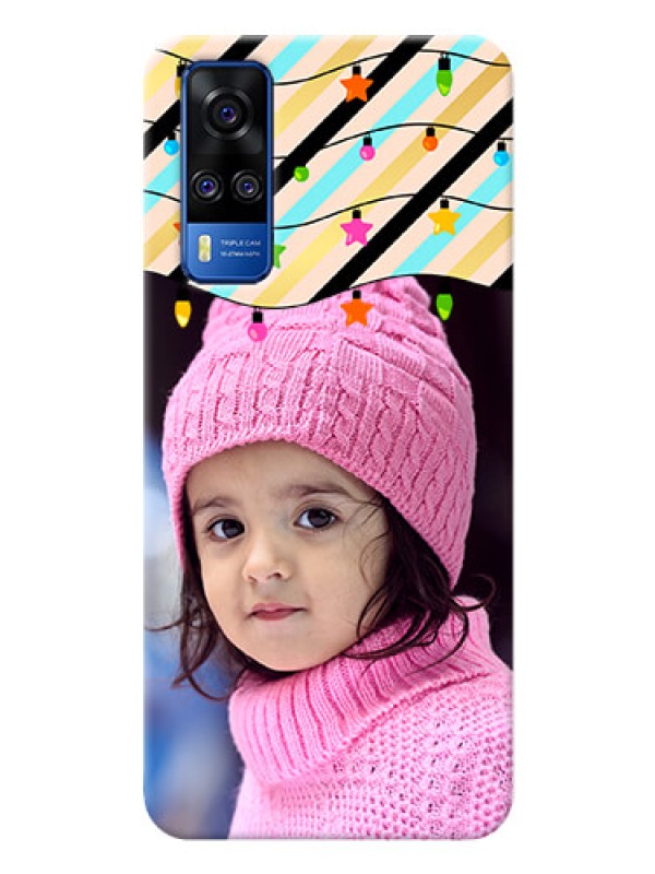 Custom Vivo Y51 Personalized Mobile Covers: Lights Hanging Design