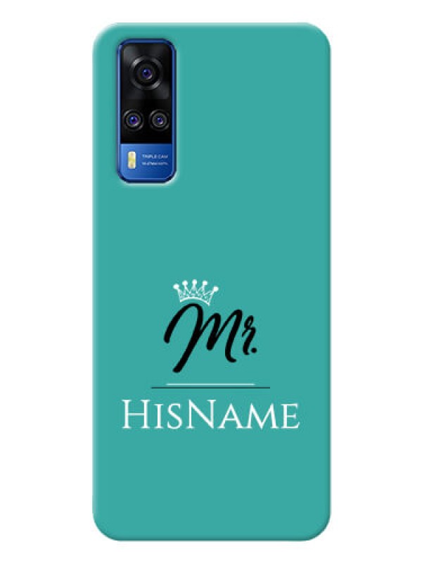 Custom Vivo Y51 Custom Phone Case Mr with Name