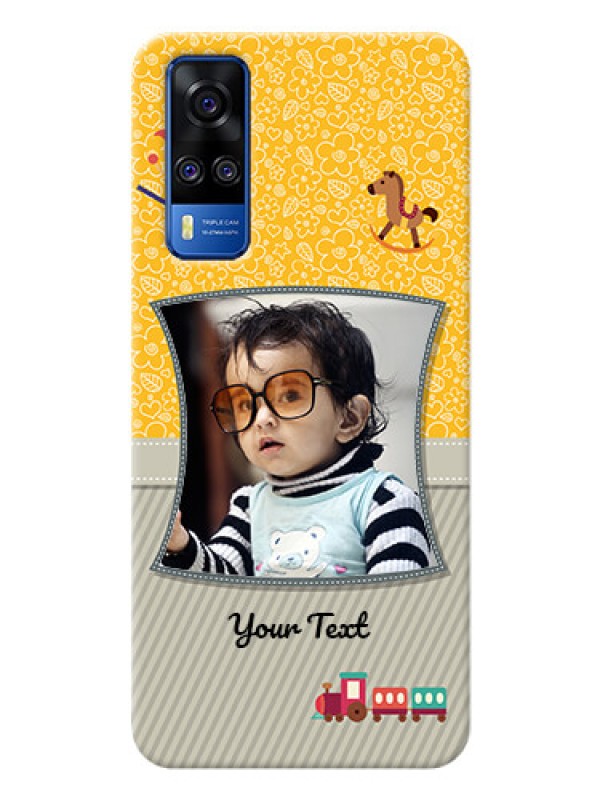 Custom Vivo Y51A Mobile Cases Online: Baby Picture Upload Design