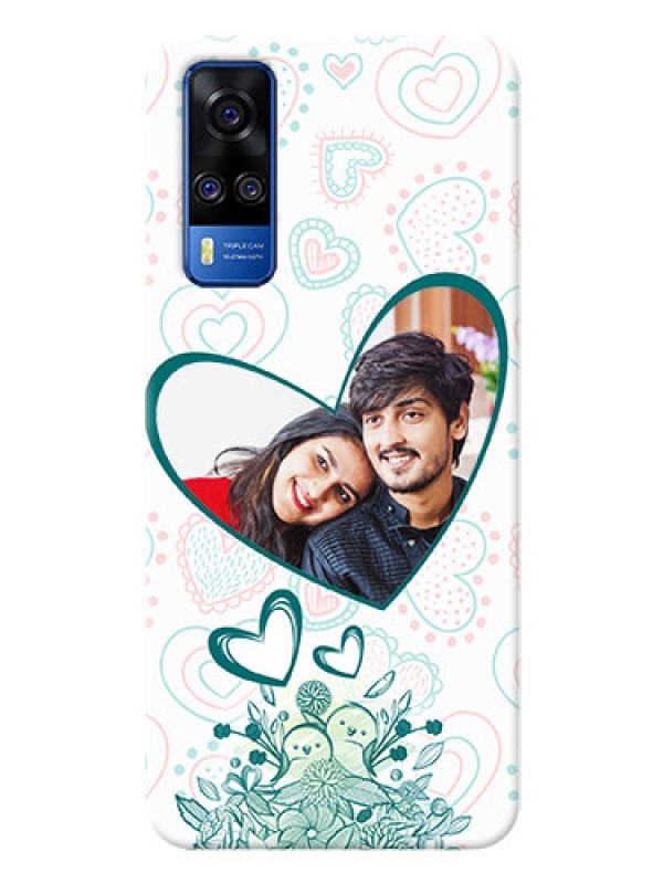 Custom Vivo Y51A Personalized Mobile Cases: Premium Couple Design