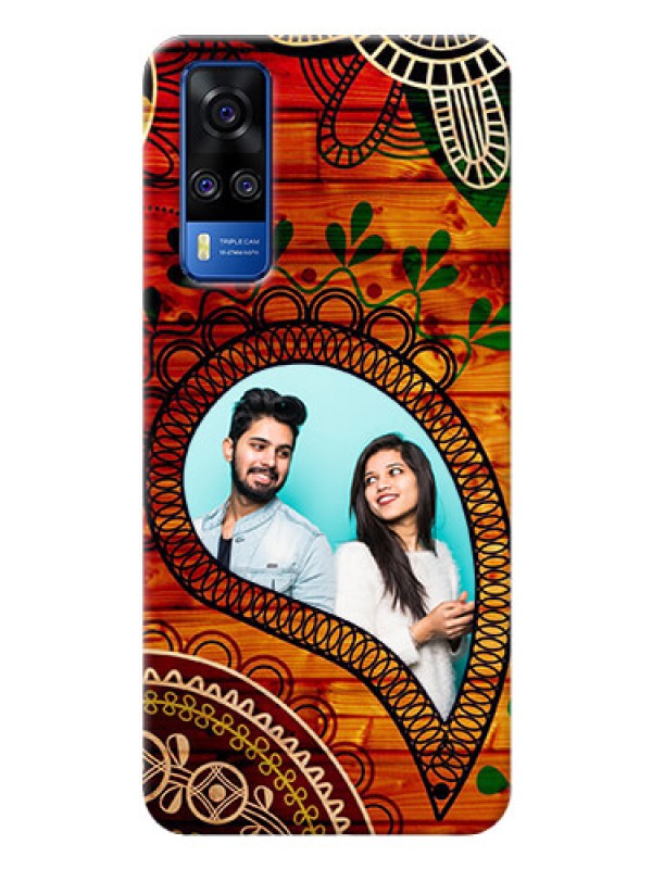 Custom Vivo Y51A custom mobile cases: Abstract Colorful Design