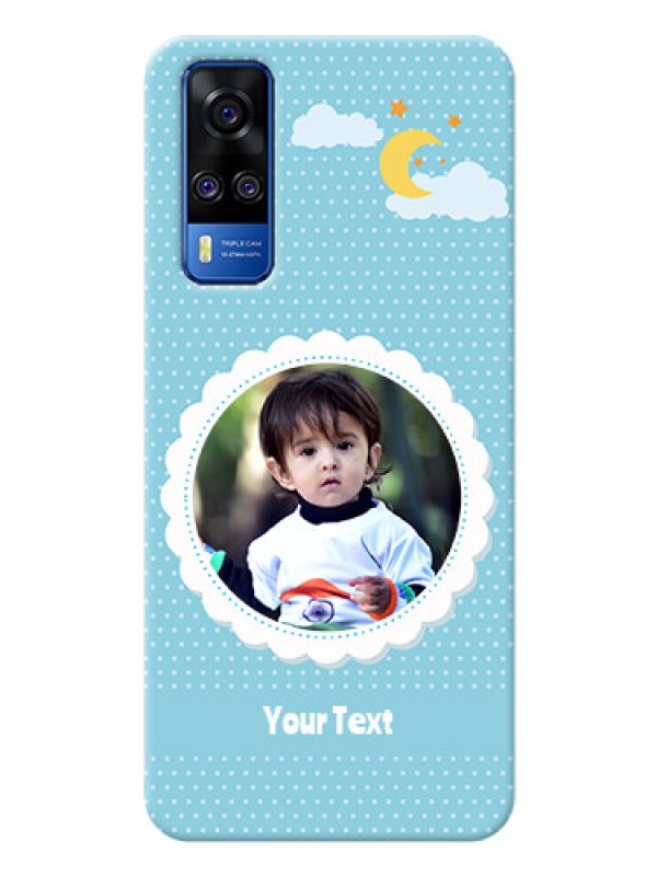 Custom Vivo Y51A mobile cases online: violet Pattern Design