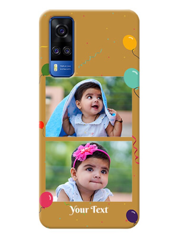 Custom Vivo Y51A Phone Covers: Image Holder with Birthday Celebrations Design