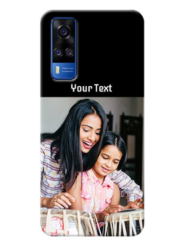 Custom Vivo Y51A Photo with Name on Phone Case