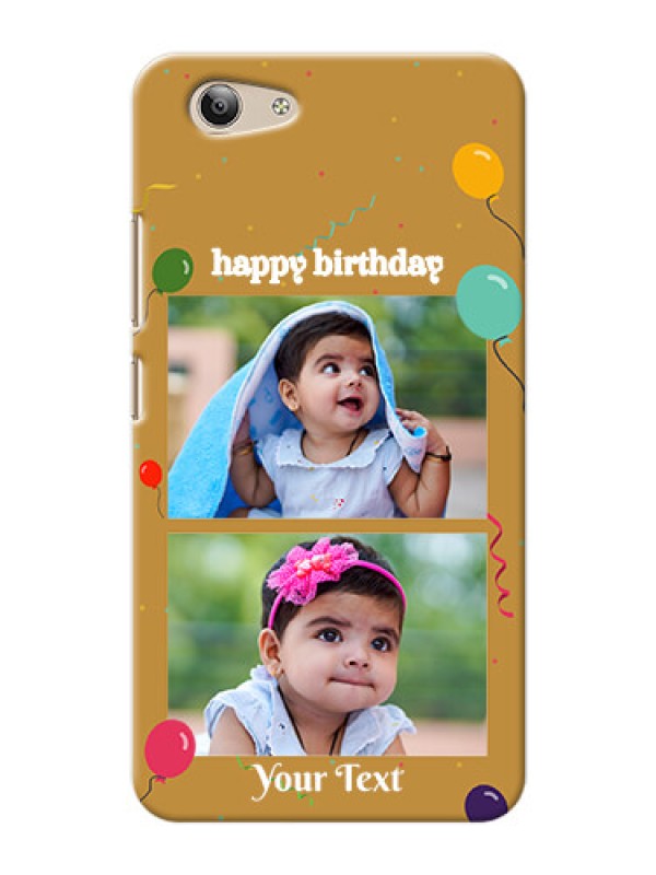Custom Vivo Y53 2 image holder with birthday celebrations Design