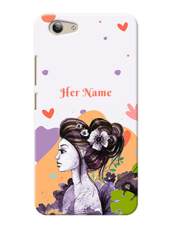 Custom Vivo Y53 Custom Mobile Case with Woman And Nature Design