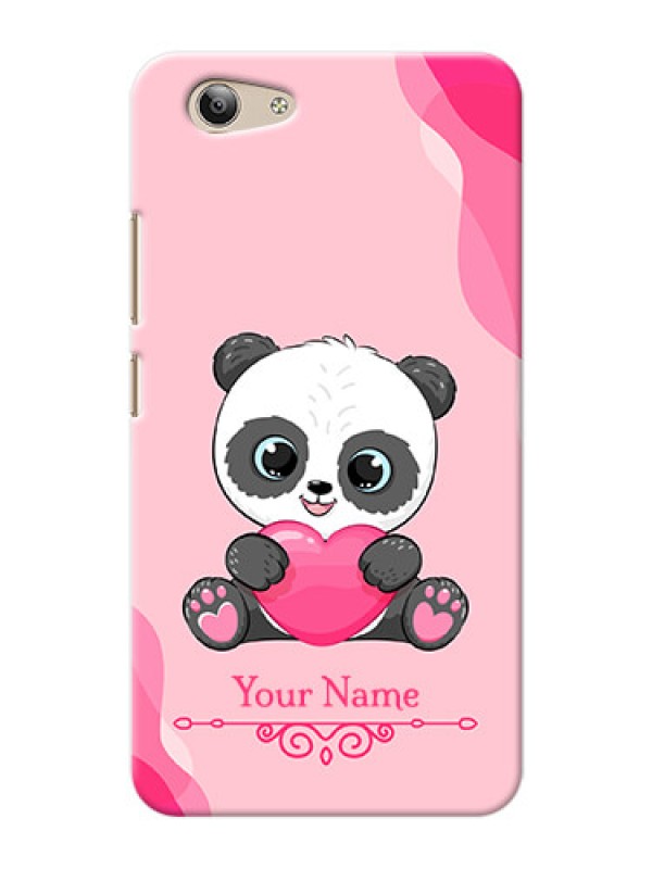 Custom Vivo Y53 Mobile Back Covers: Cute Panda Design