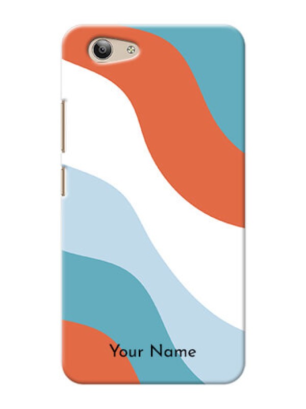 Custom Vivo Y53 Mobile Back Covers: coloured Waves Design