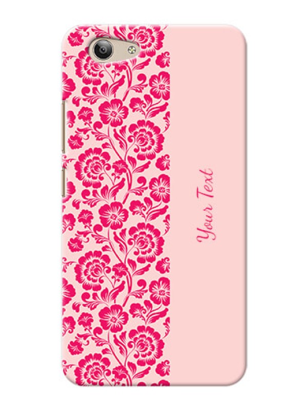 Custom Vivo Y53 Phone Back Covers: Attractive Floral Pattern Design