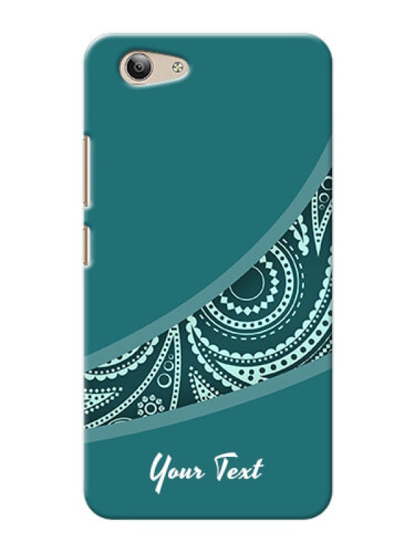 Custom Vivo Y53 Custom Phone Covers: semi visible floral Design