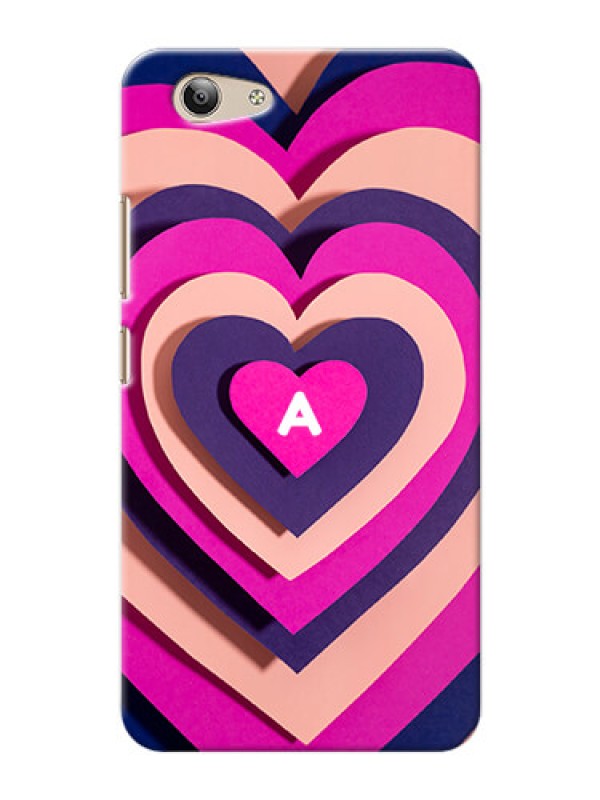 Custom Vivo Y53 Custom Mobile Case with Cute Heart Pattern Design
