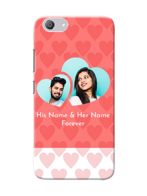 Custom Vivo Y53i personalized phone covers: Couple Pic Upload Design