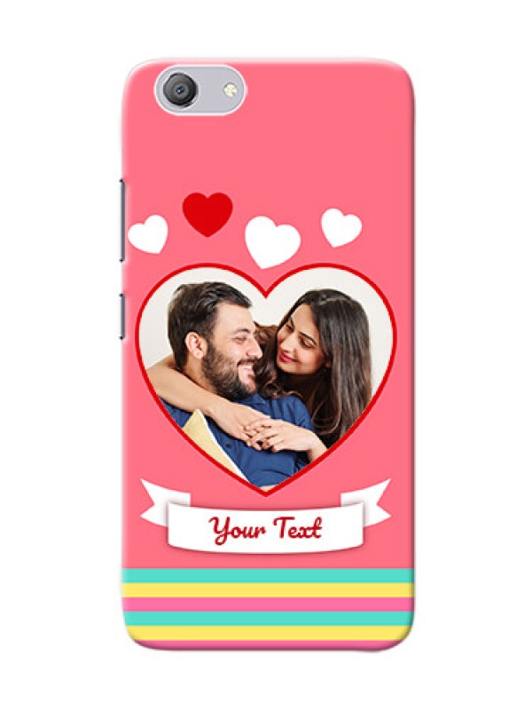 Custom Vivo Y53i Personalised mobile covers: Love Doodle Design