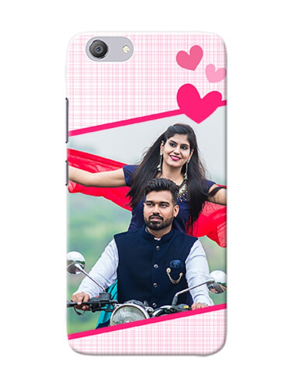 Custom Vivo Y53i Personalised Phone Cases: Love Shape Heart Design