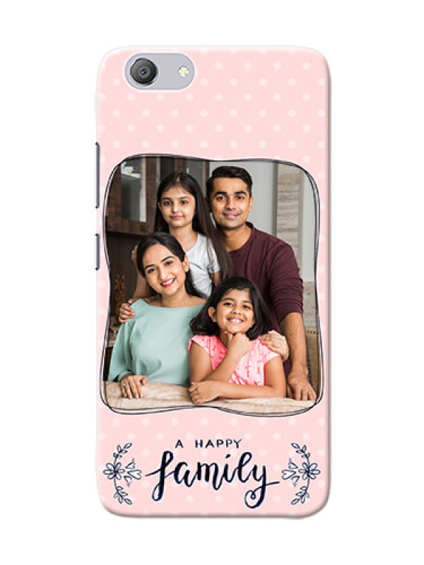 Custom Vivo Y53i Personalized Phone Cases: Family with Dots Design