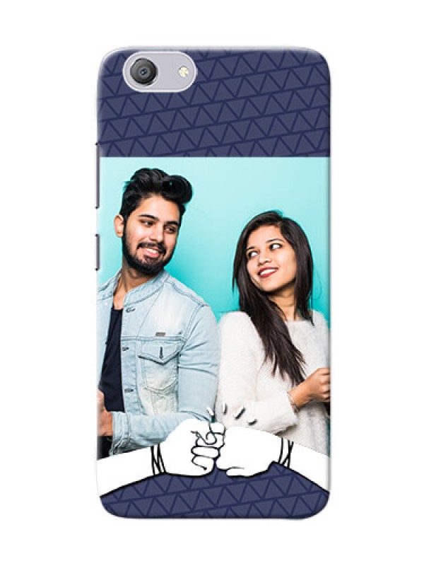 Custom Vivo Y53i Mobile Covers Online with Best Friends Design  