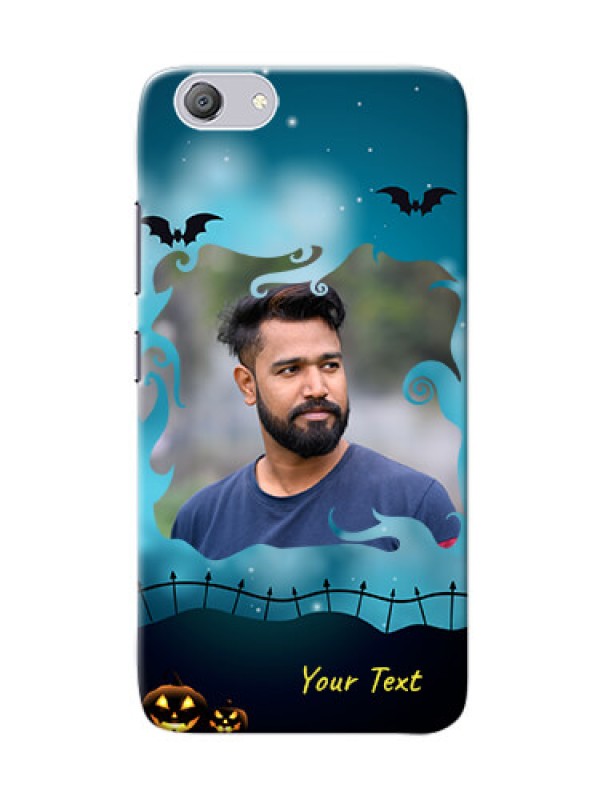 Custom Vivo Y53i Personalised Phone Cases: Halloween frame design
