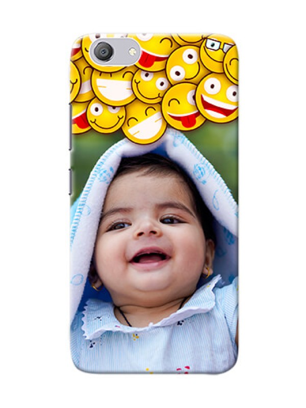Custom Vivo Y53i Custom Phone Cases with Smiley Emoji Design