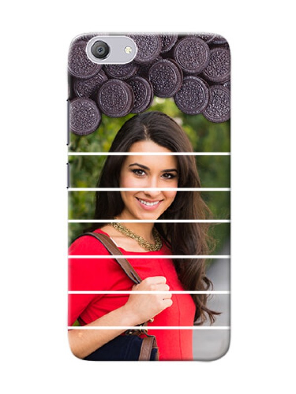 Custom Vivo Y53i Custom Mobile Covers with Oreo Biscuit Design